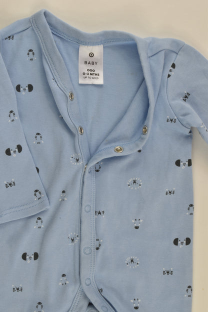 Target Size 000 Animal Romper