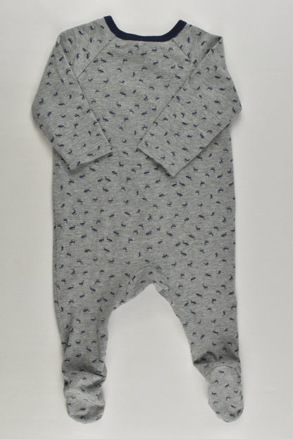 Target Size 000 Ants Footed Zip Romper