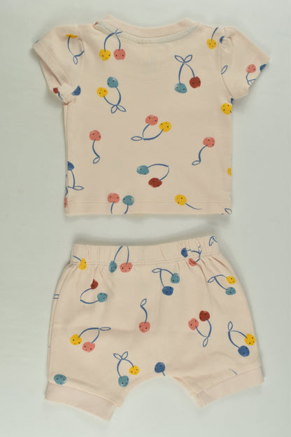 Target Size 000 Cherries Pyjamas