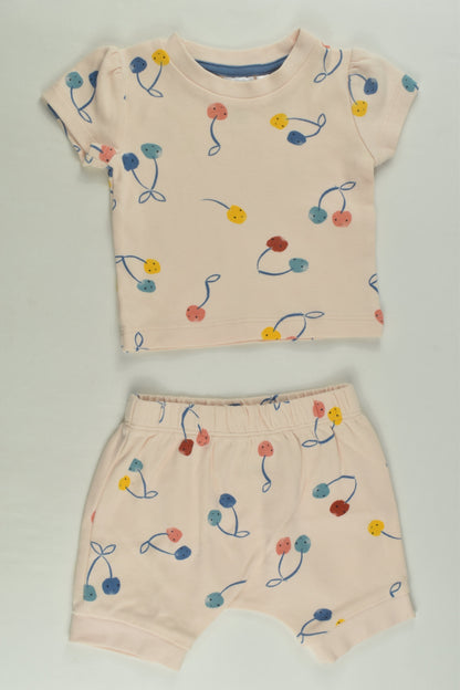 Target Size 000 Cherries Pyjamas