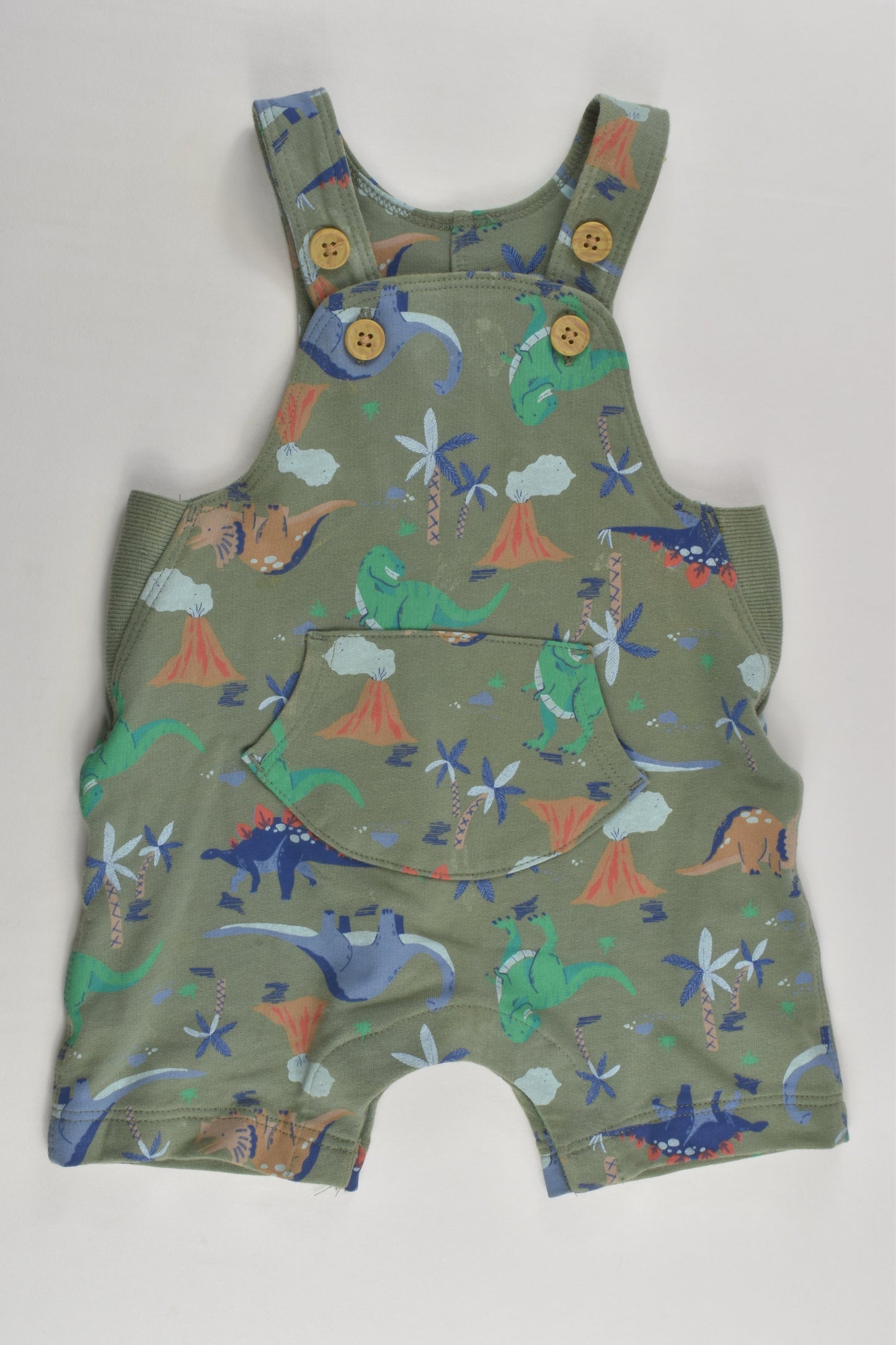 Target Size 000 Dinosaur Short Overalls