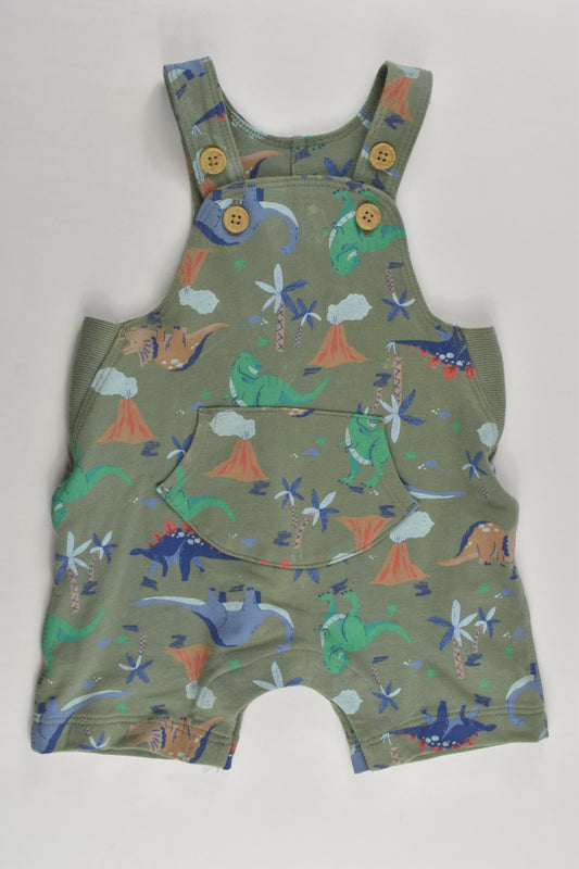Target Size 000 Dinosaur Short Overalls