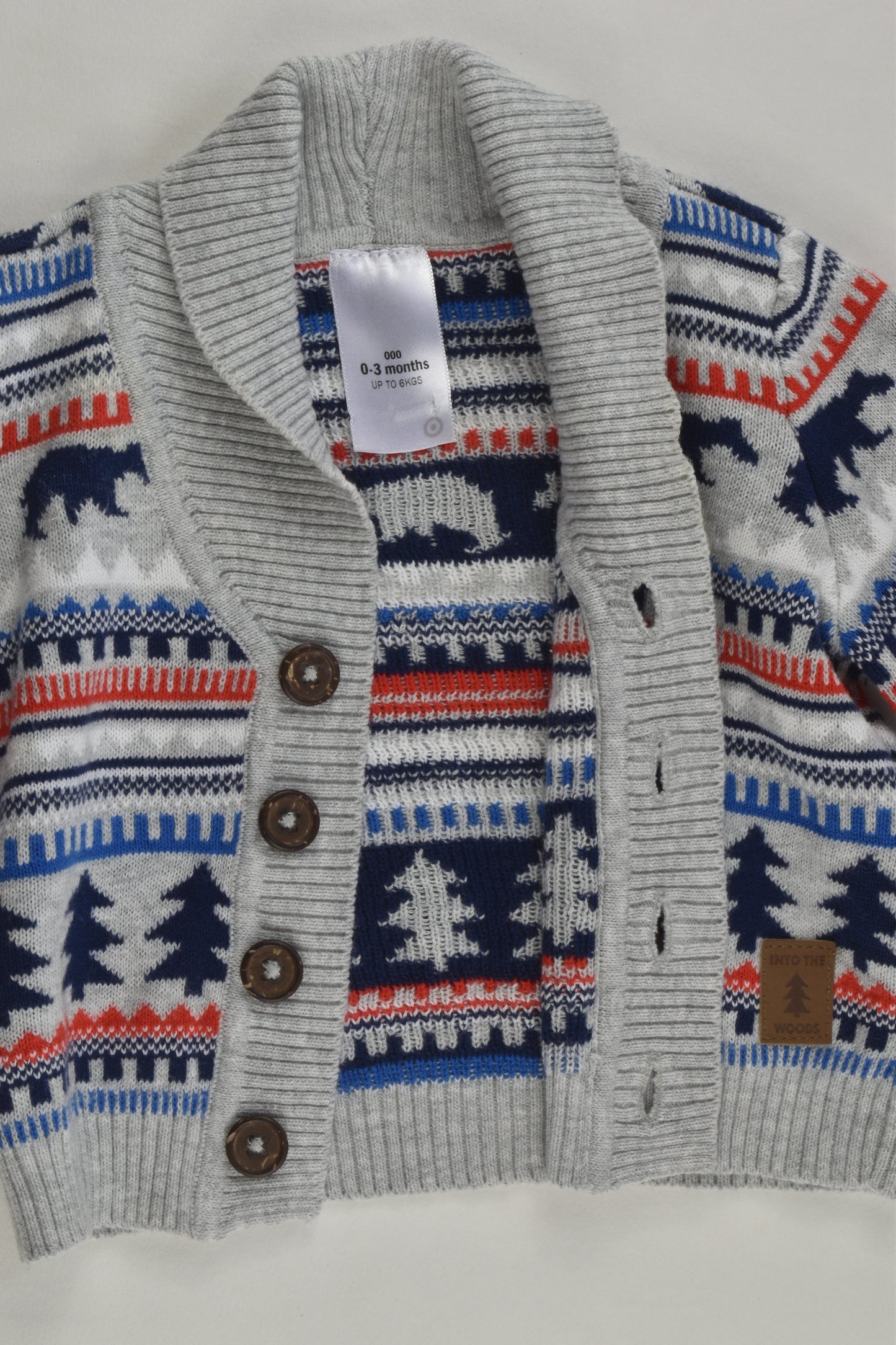 Target Size 000 Ínto The Woods' Cardigan