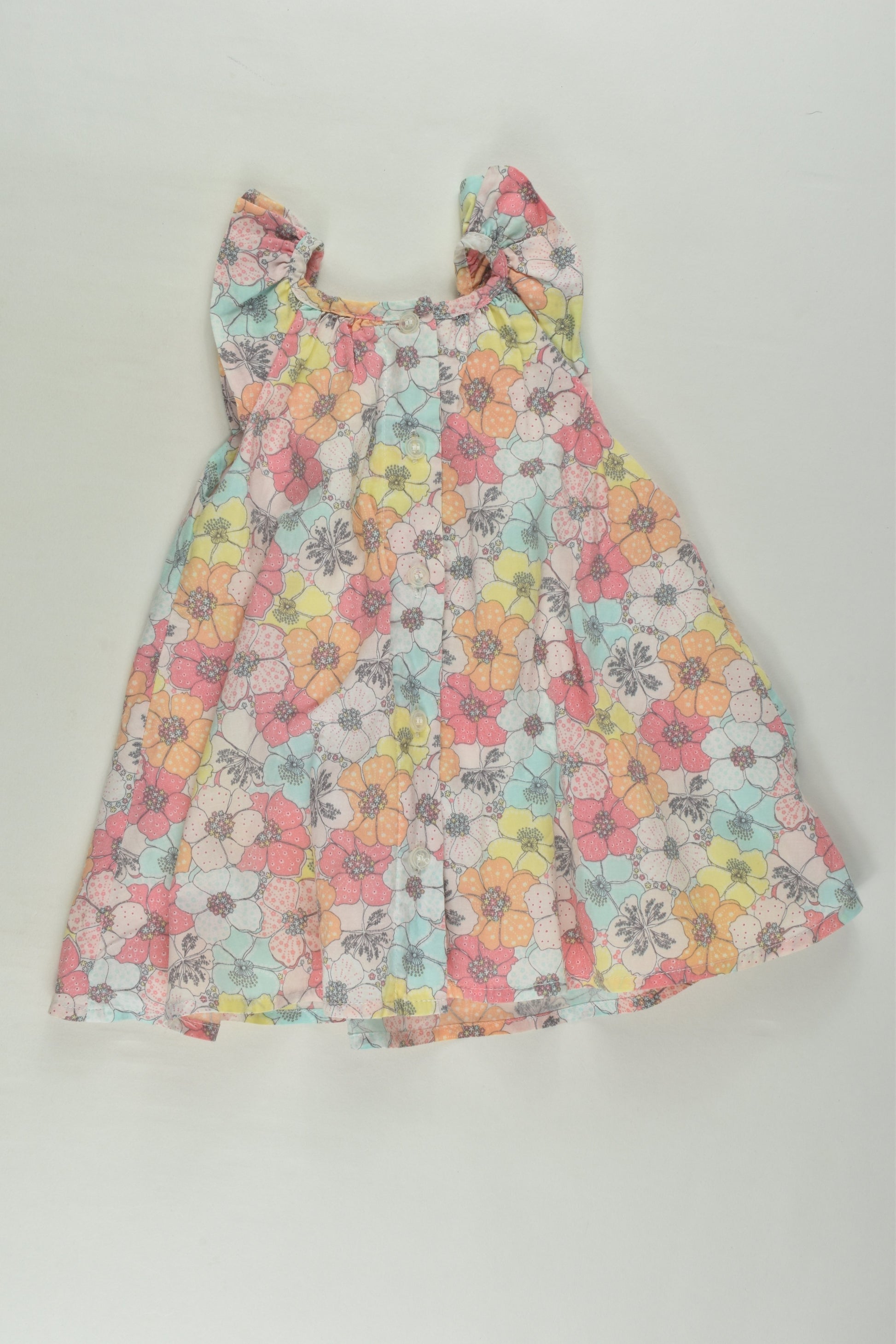 Target Size 000 Lined Floral Dress