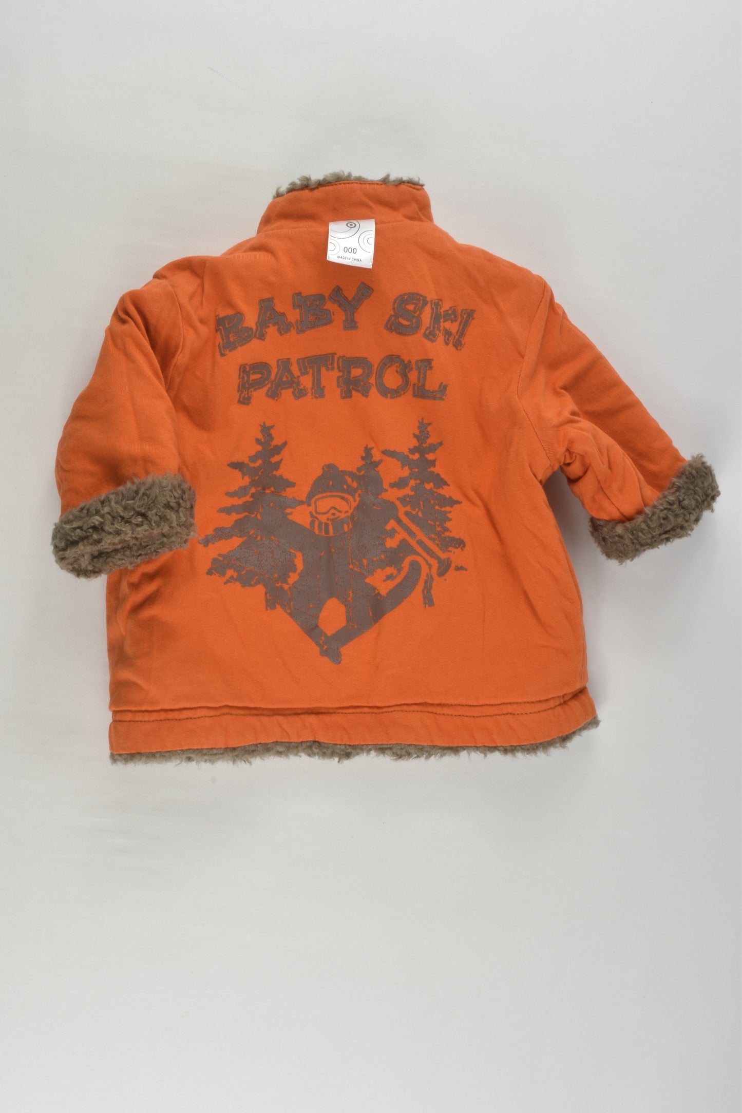 Target Size 000 Reversible 'Ski Patrol' Zip Jumper