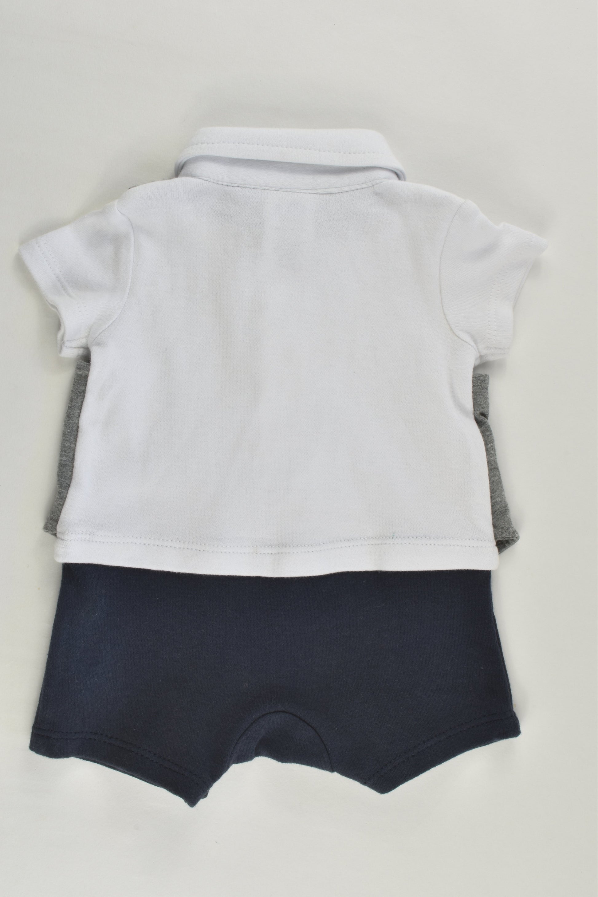 Target Size 0000 Bow and Vest Short Romper
