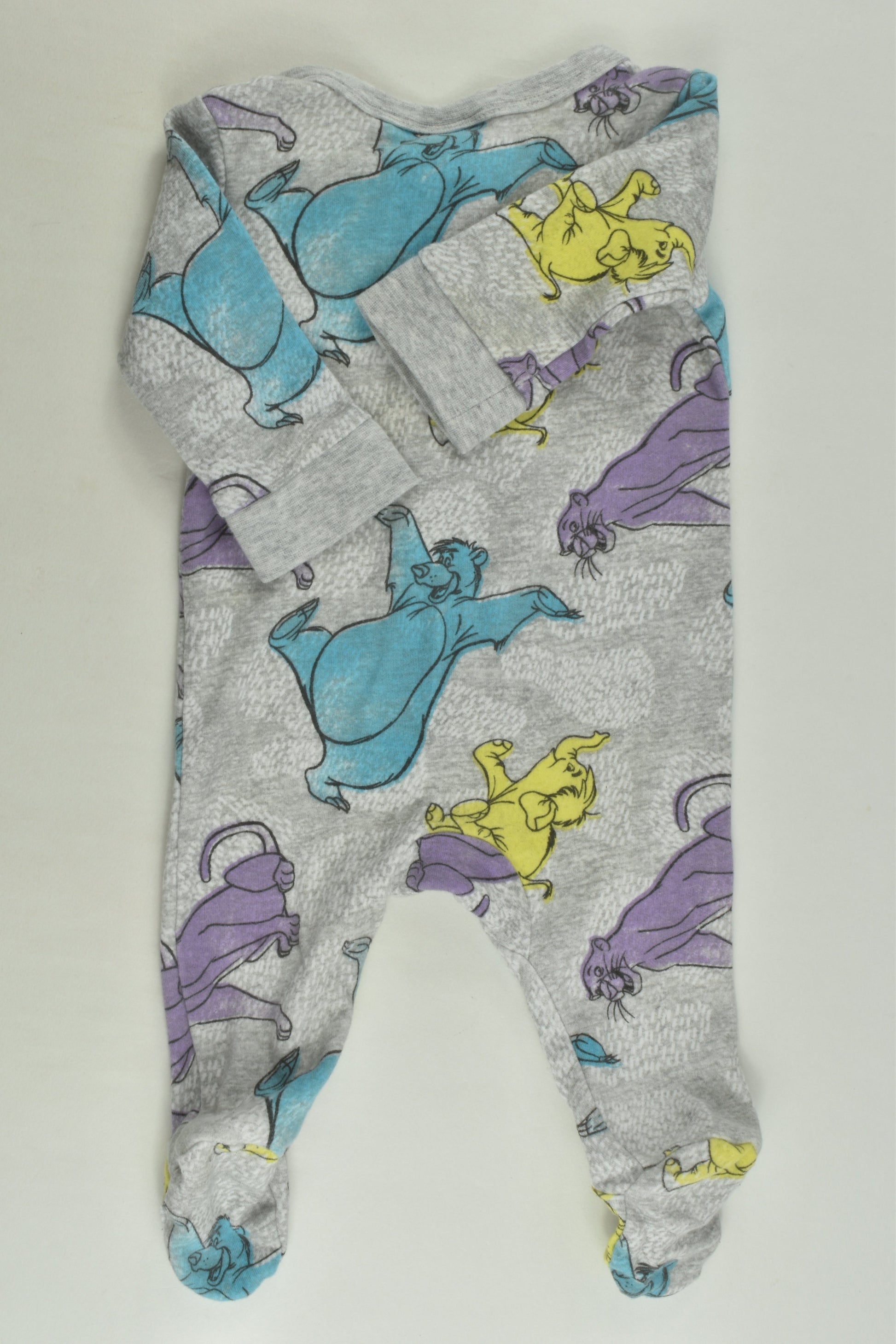 Target Size 0000 Footed Romper