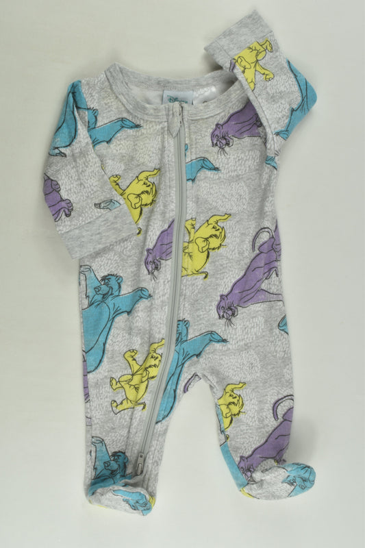 Target Size 0000 Footed Romper