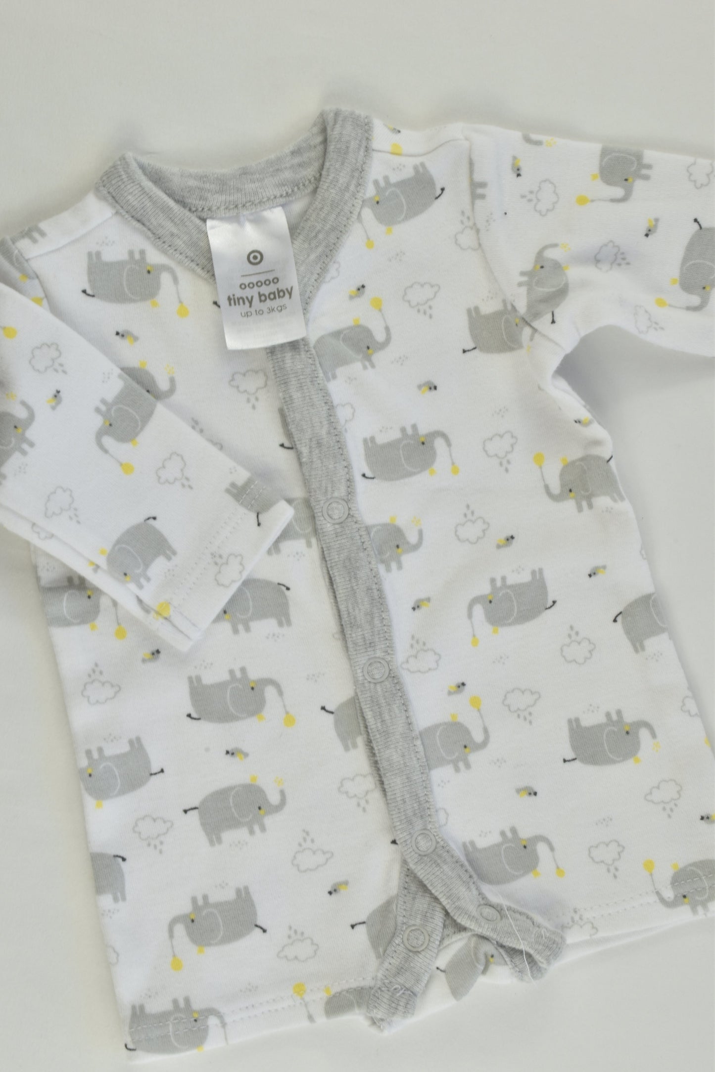 Target Size 00000 Elephant Romper