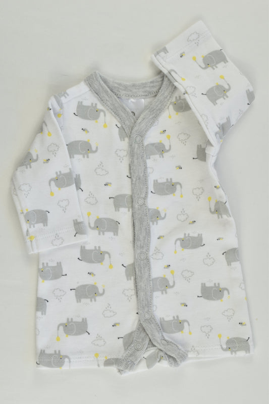 Target Size 00000 Elephant Romper