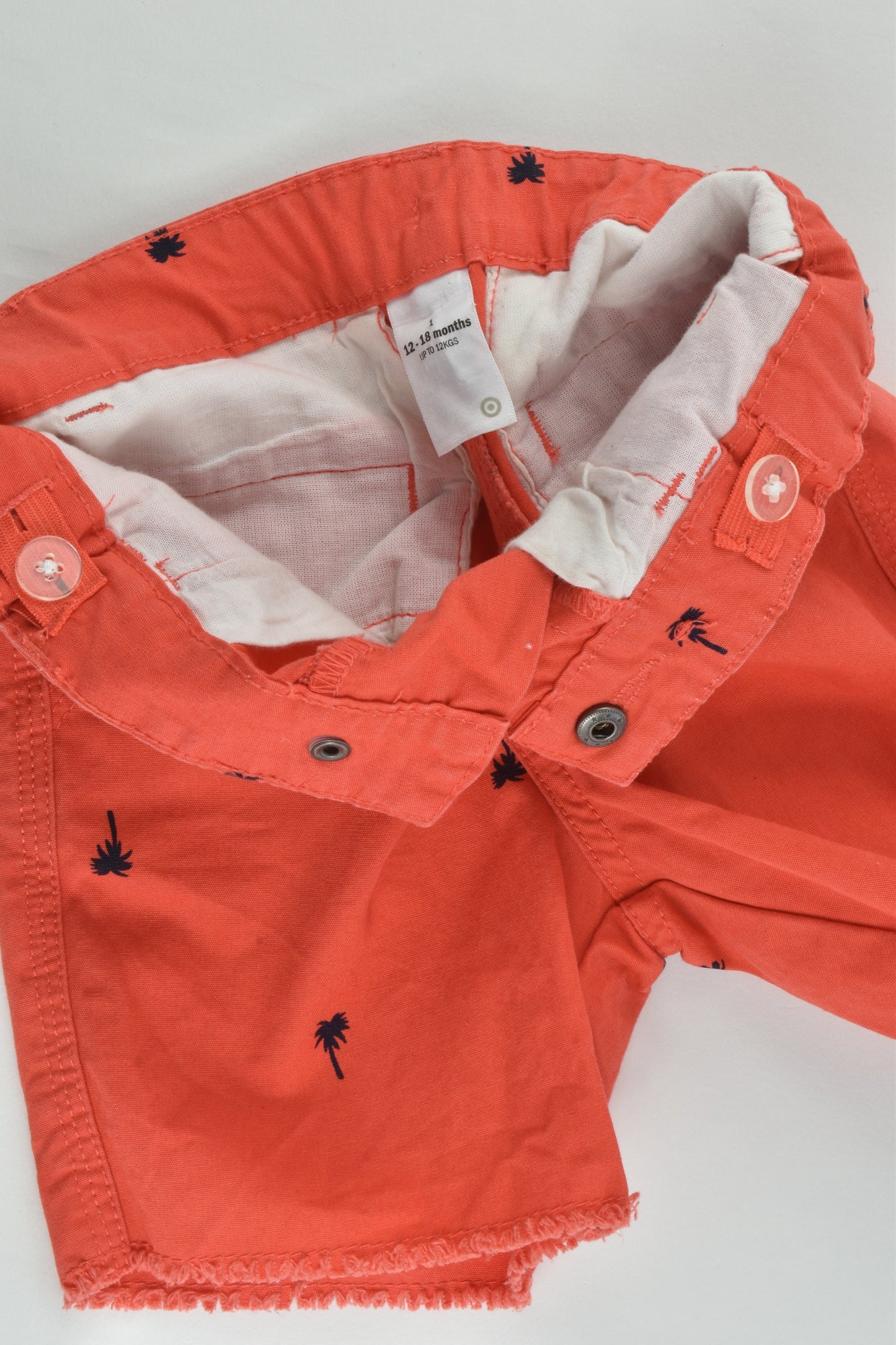 Target Size 1 (12-18 months) Palm Trees Shorts