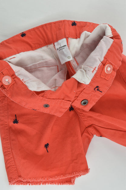 Target Size 1 (12-18 months) Palm Trees Shorts