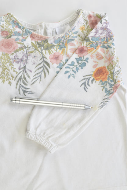 Target Size 1 (12.18 months) Floral Top
