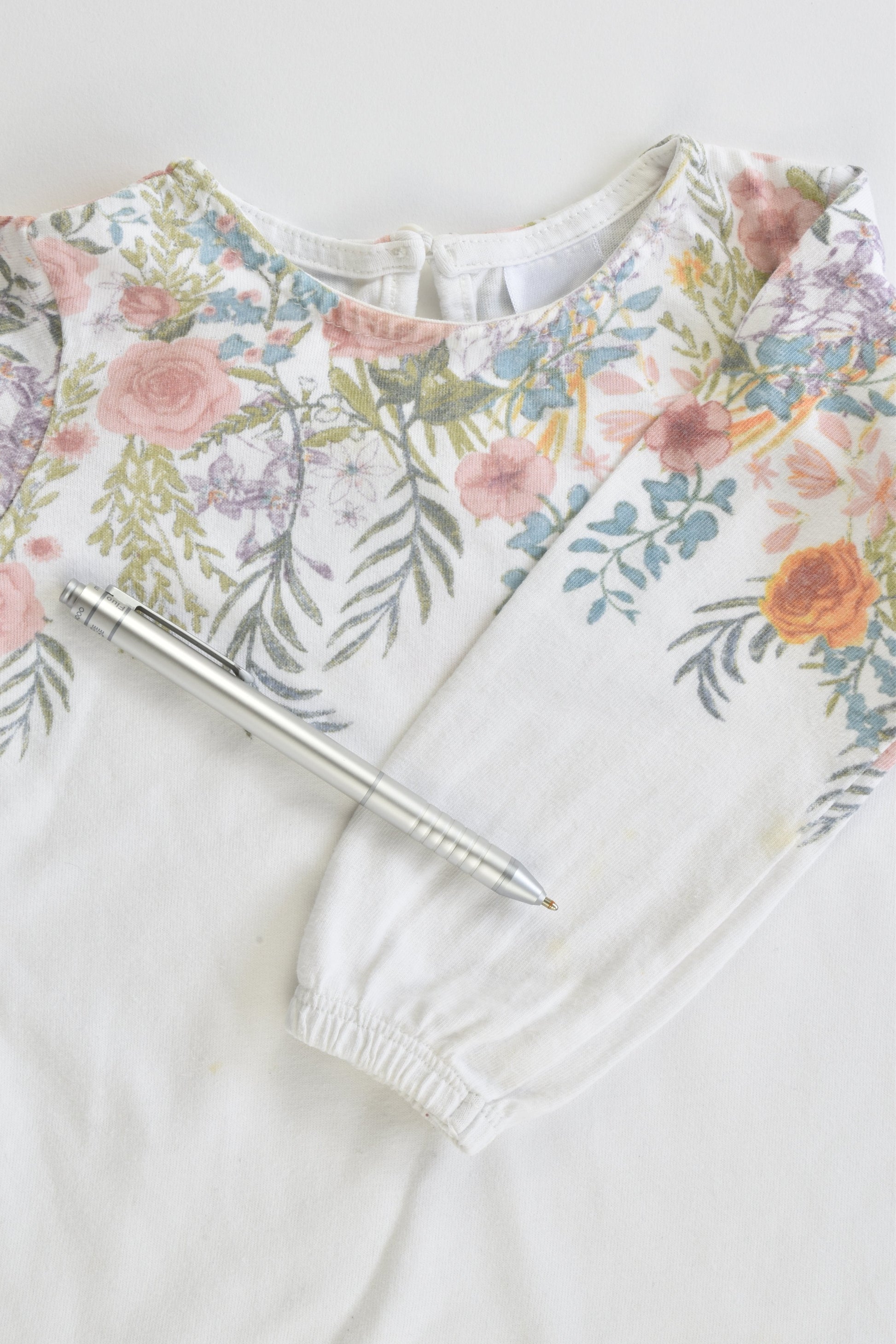 Target Size 1 (12.18 months) Floral Top