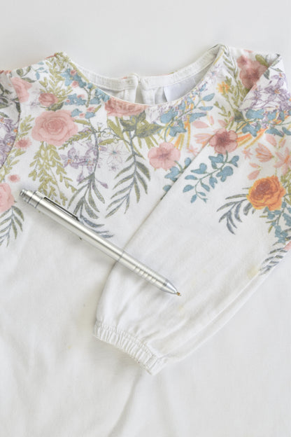 Target Size 1 (12.18 months) Floral Top