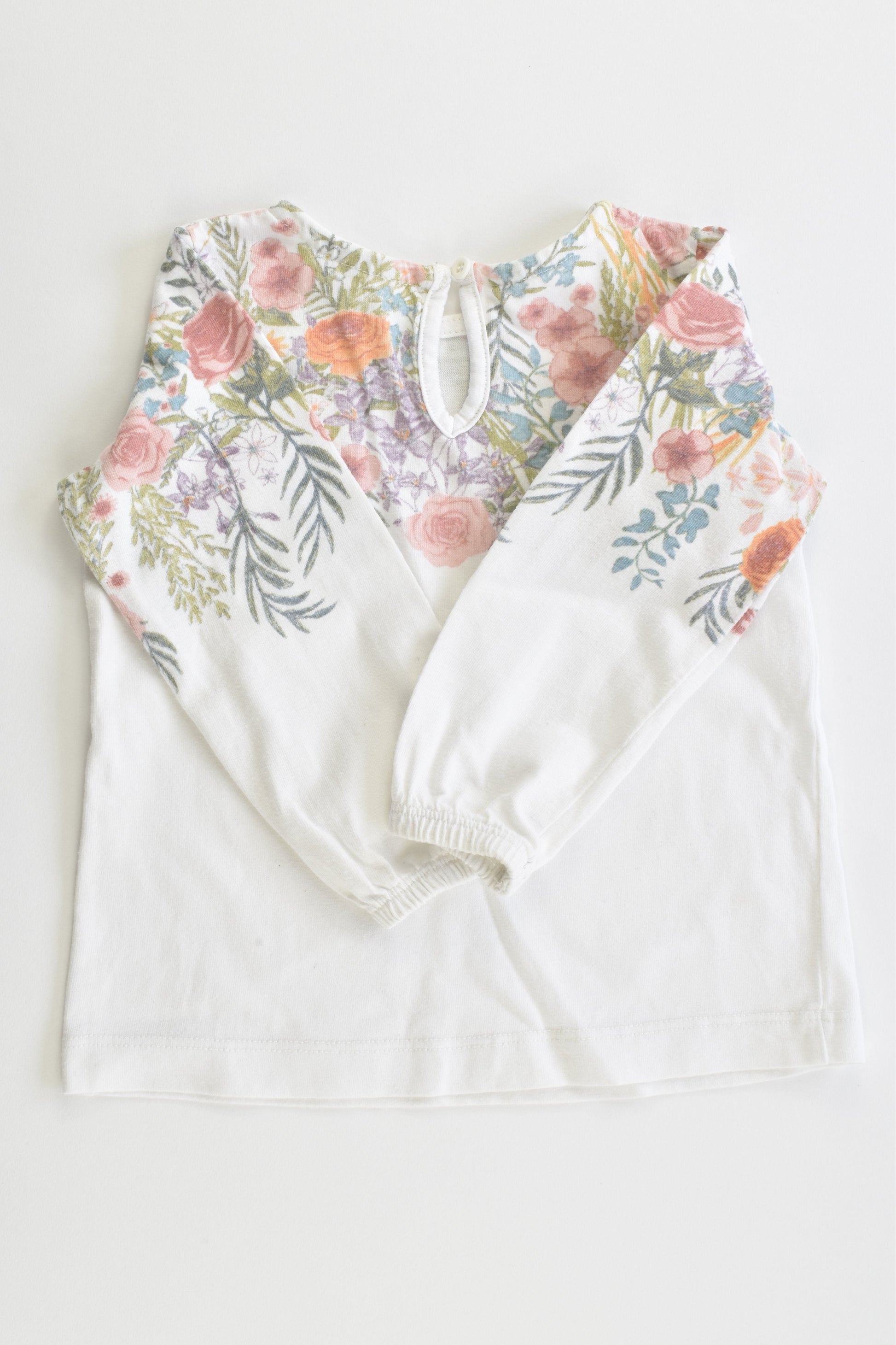 Target Size 1 (12.18 months) Floral Top