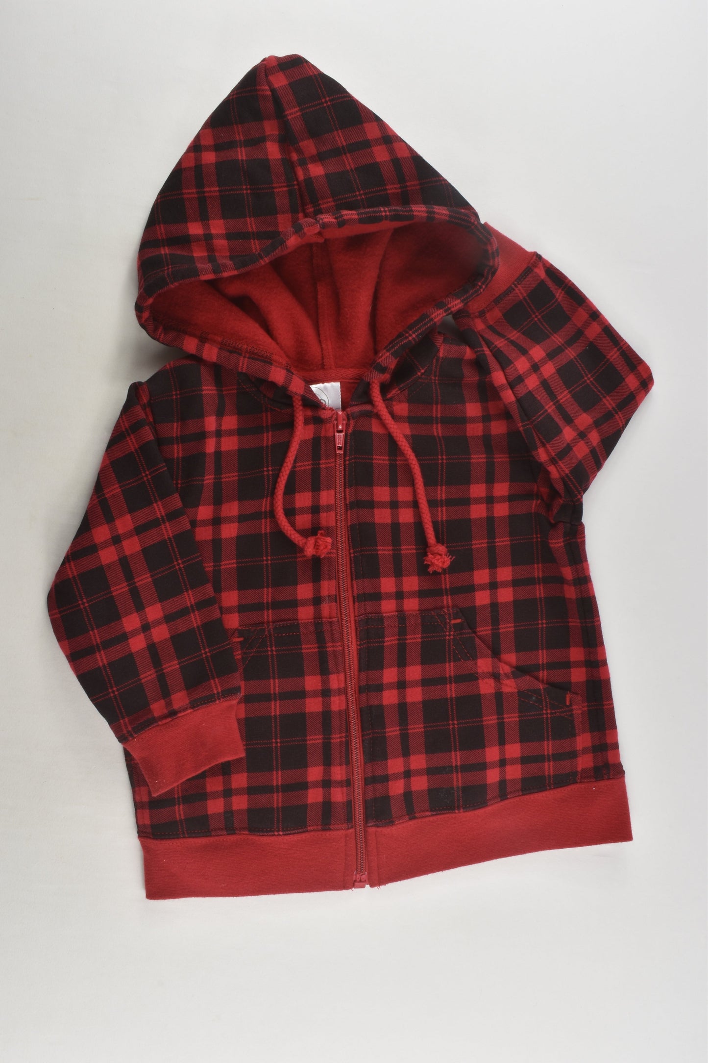 Target Size 1 Checked Zip Jumper