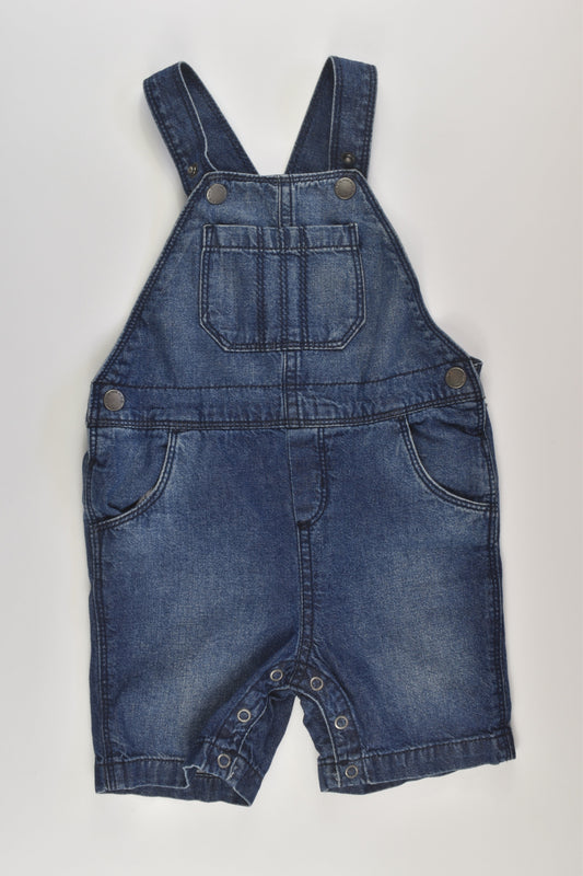 Target Size 1 Denim Short Overalls