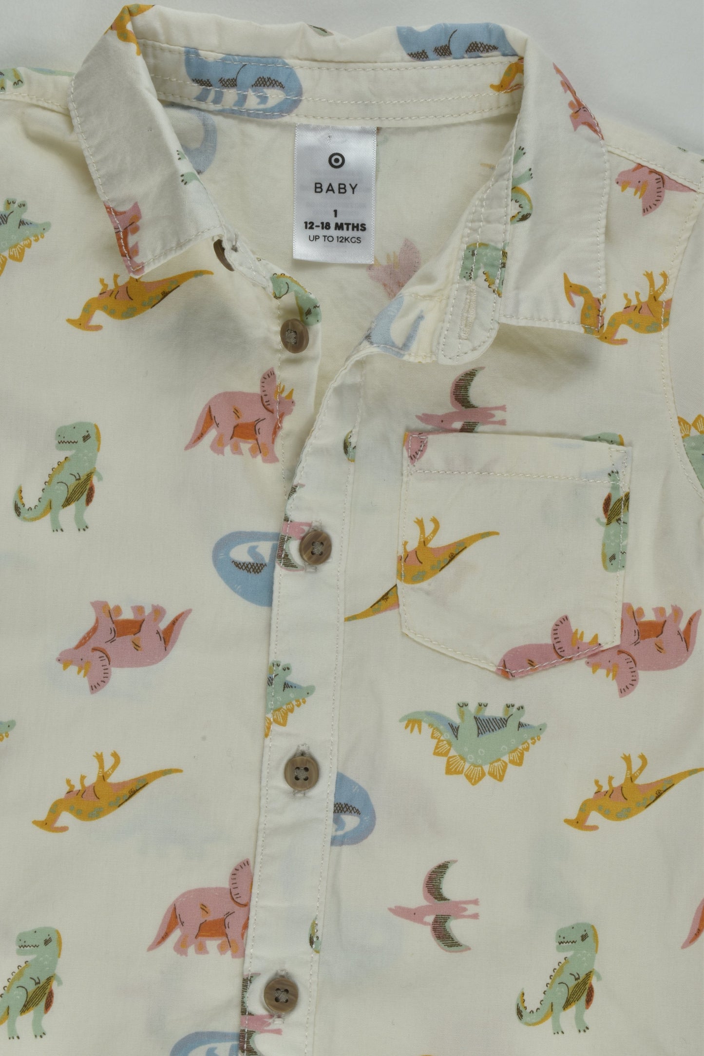 Target Size 1 Dinosaur Shirt