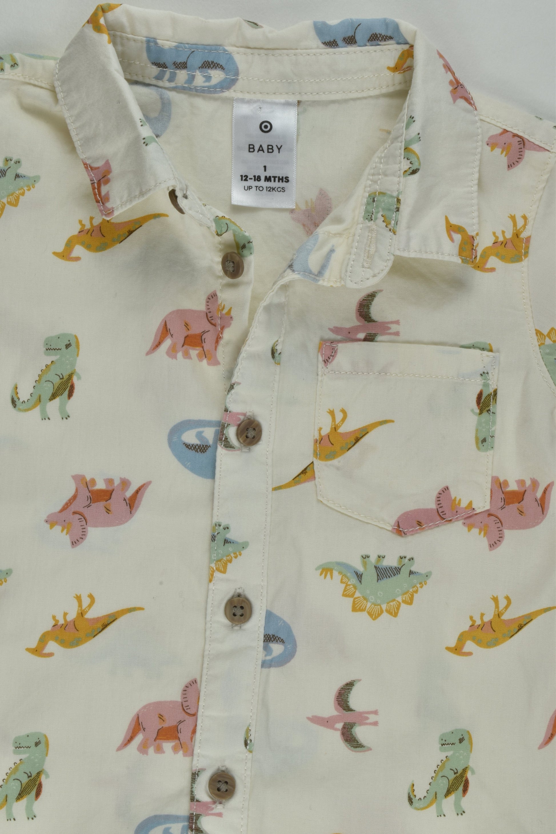 Target Size 1 Dinosaur Shirt