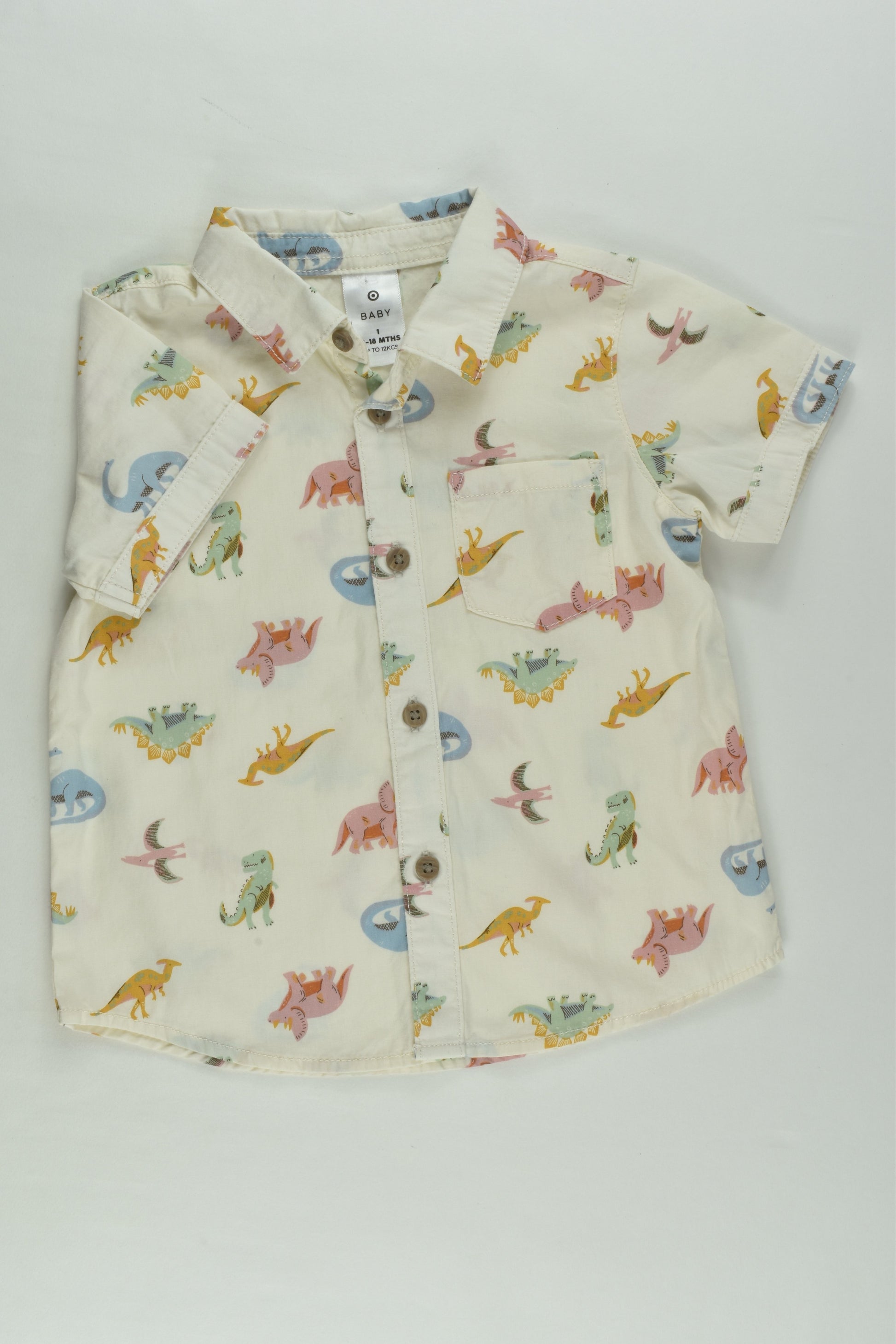 Target Size 1 Dinosaur Shirt