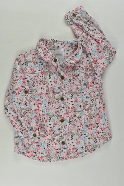 Target Size 1 Floral Shirt