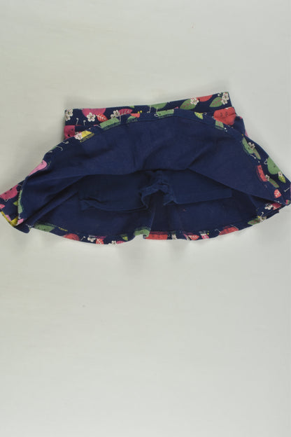 Target Size 1 Fruit Skirt with Shorts Underneath