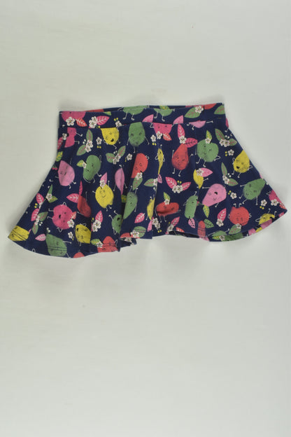 Target Size 1 Fruit Skirt with Shorts Underneath