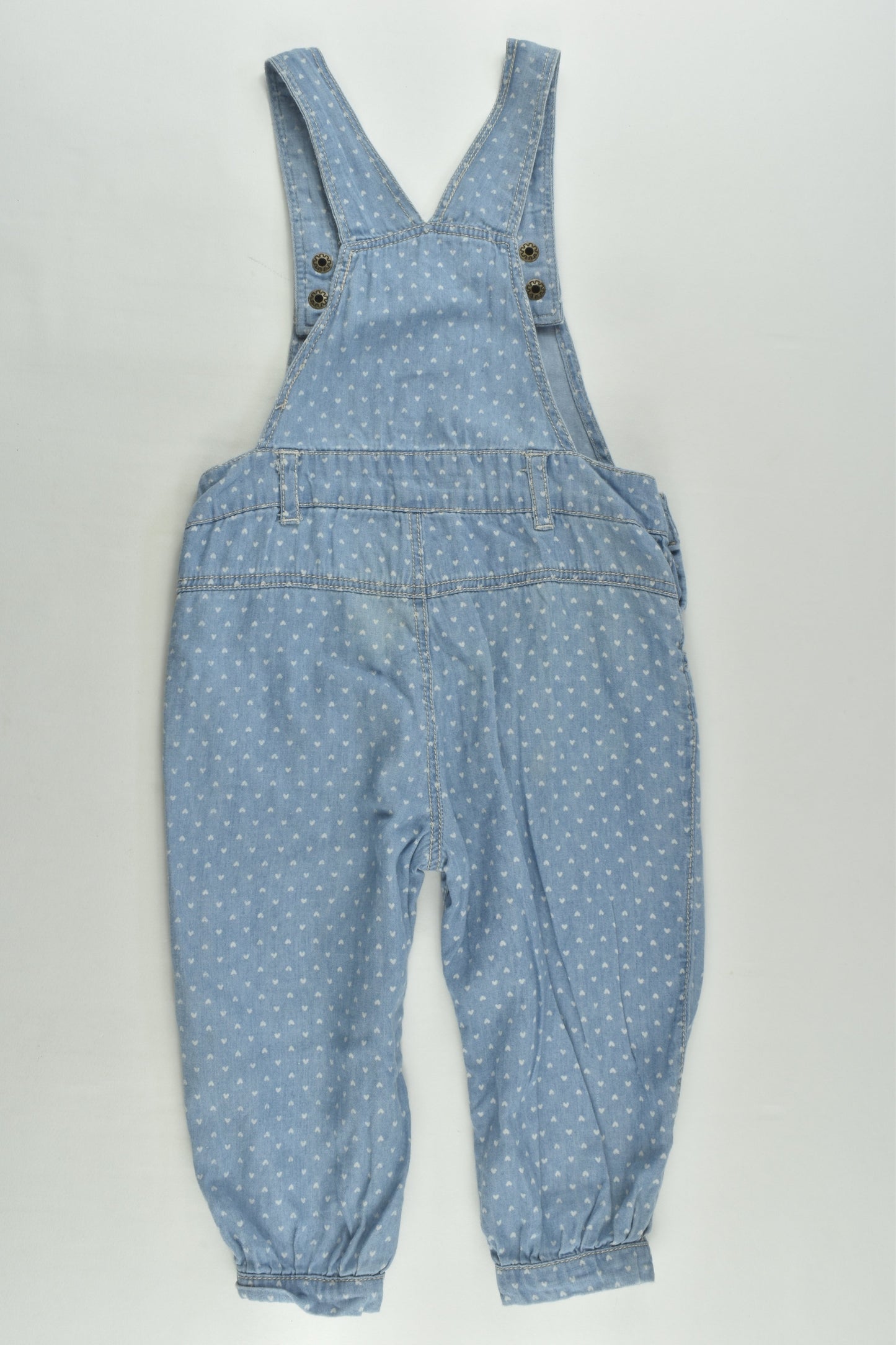 Target Size 1 Lightweight Denim Overalls