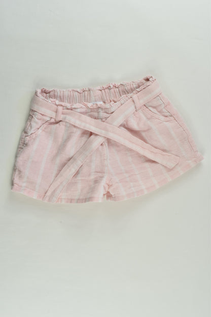 Target Size 1 Lined Linen Blend Shorts