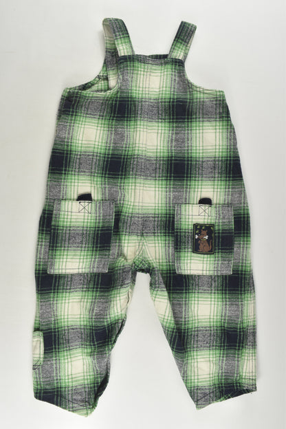 Target Size 1 Older Style Checked Overalls