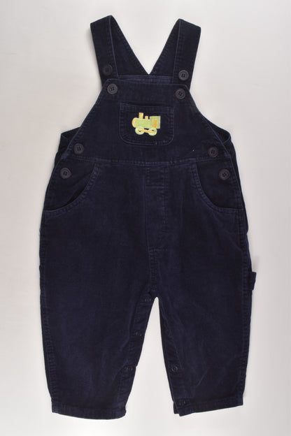 Target Size 1 Older Style Train Cord Overalls