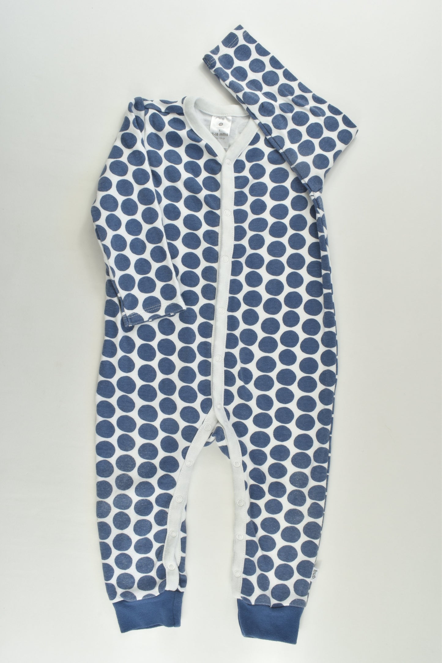Target Size 1 Polka Dots Romper