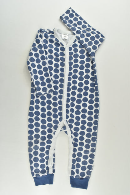 Target Size 1 Polka Dots Romper