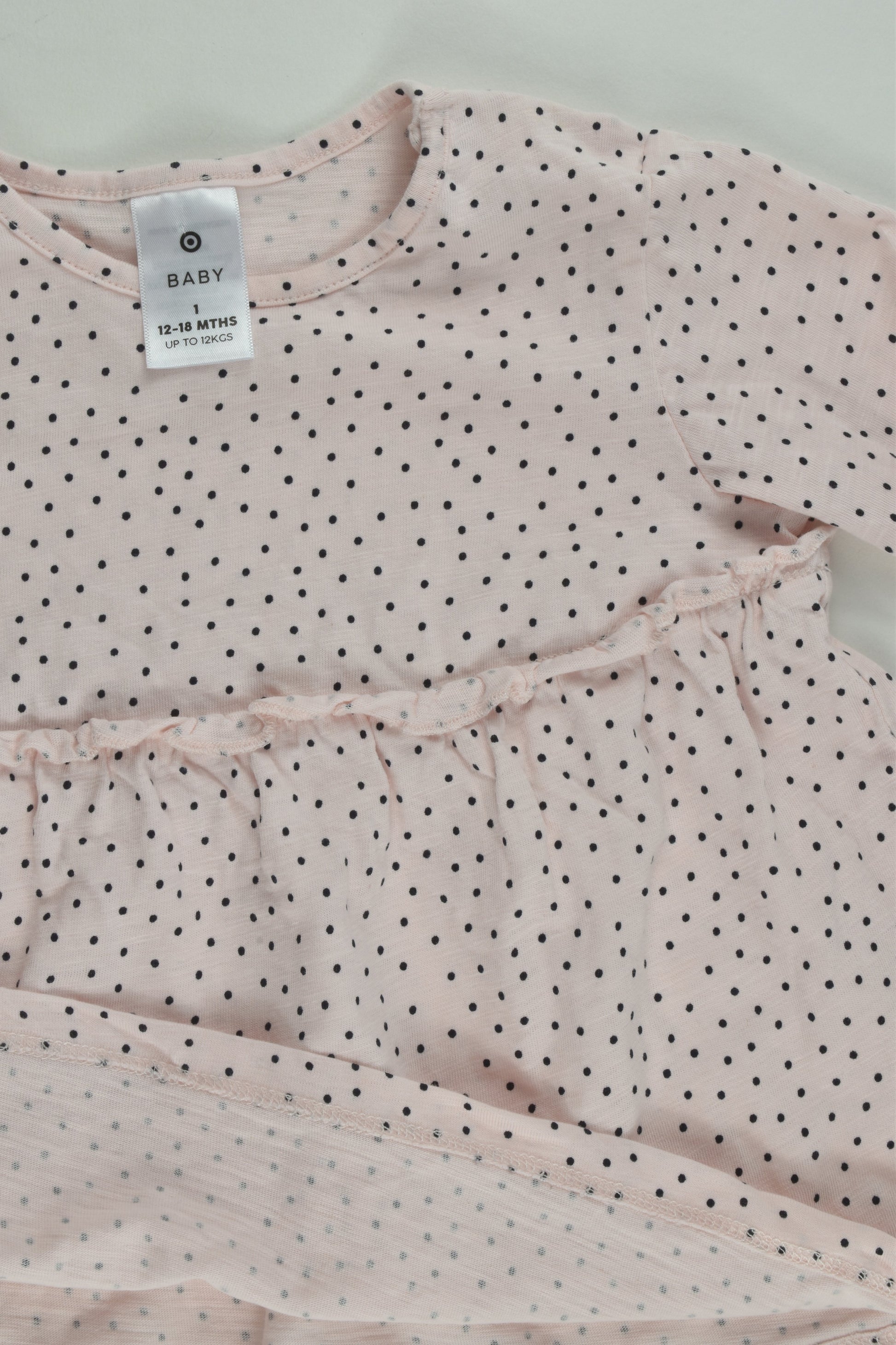 Target Size 1 Polka Dots Top