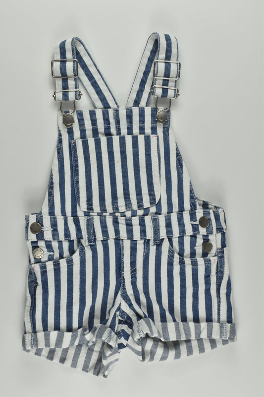 Target Size 1 Short Denim Overalls