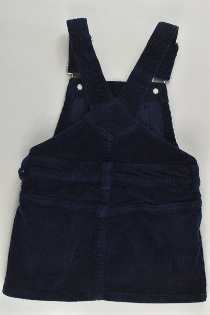 Target Size 1 Stretchy Cord Pinafore Dress