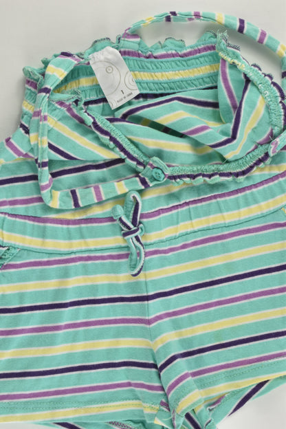 Target Size 1 Striped Playsuit