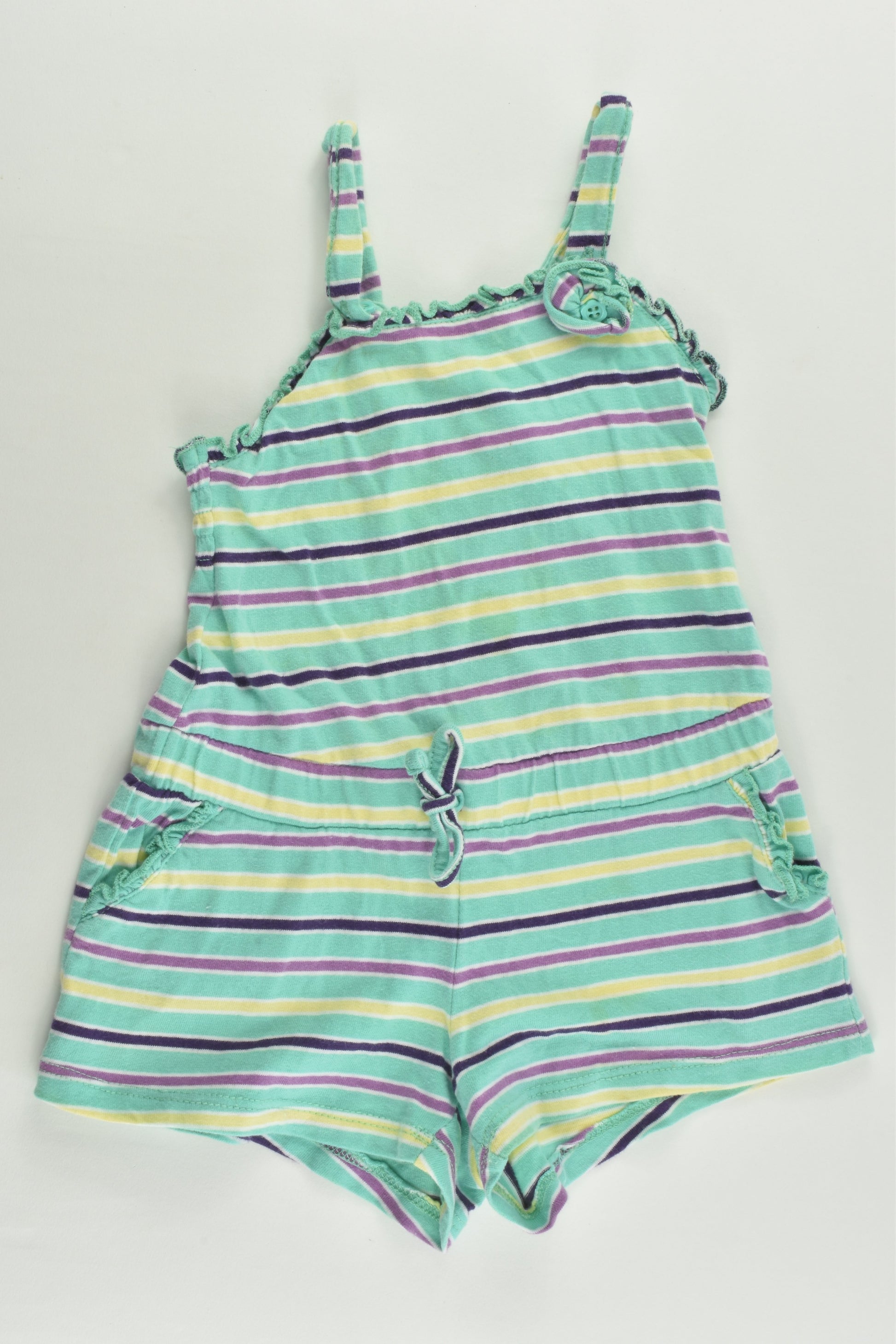 Target Size 1 Striped Playsuit