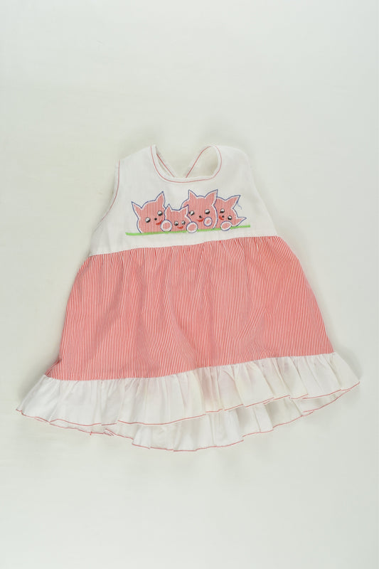 Target Size 1 Vintage Kittens Tunic/Dress
