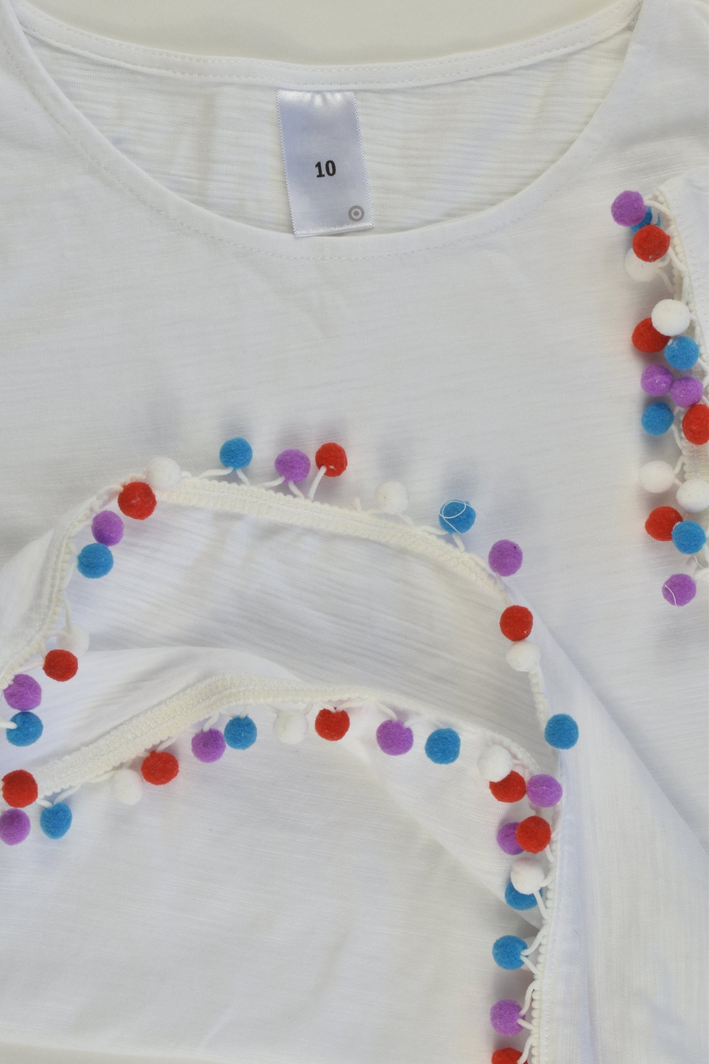 Target Size 10 Pom Pom T-shirt