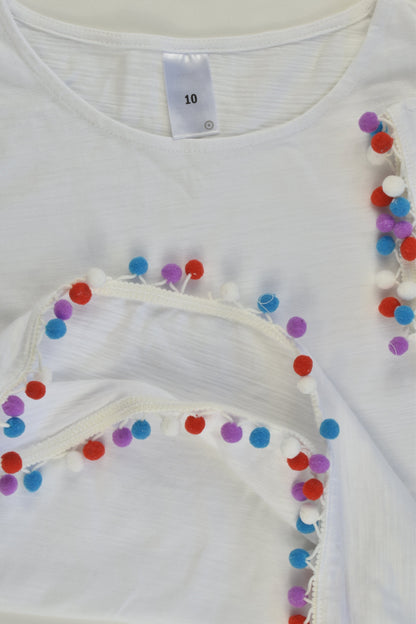 Target Size 10 Pom Pom T-shirt