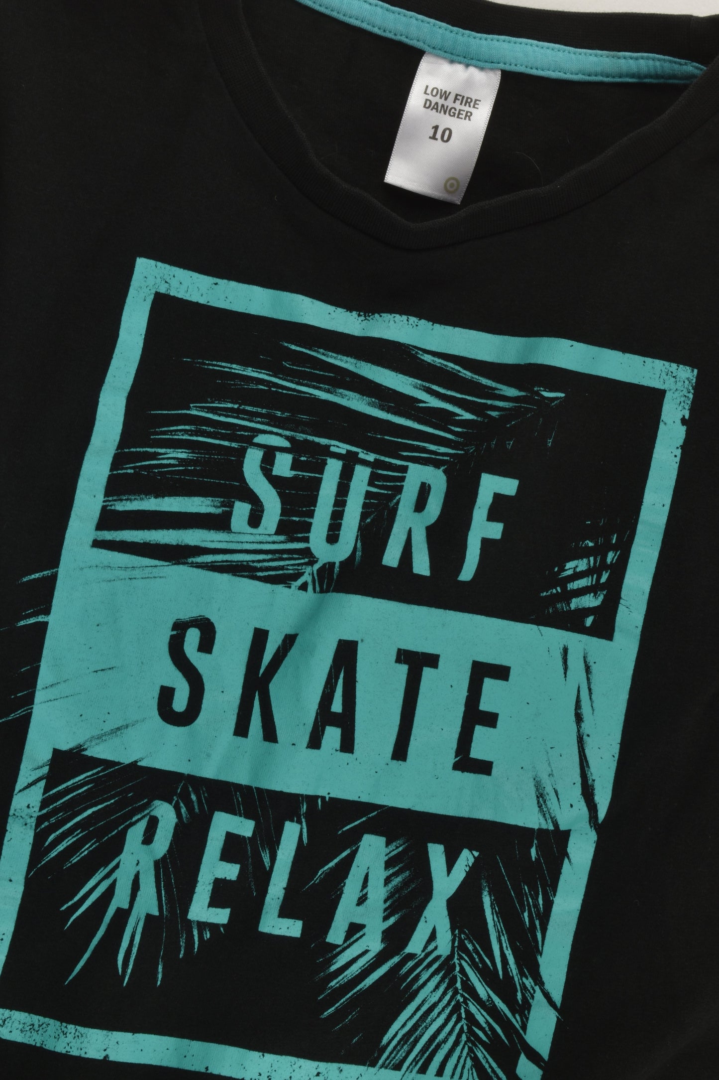 Target Size 10 'Surf Skate Relax' T-shirt