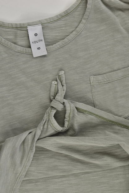 Target Size 10 Tie-Front T-shirt