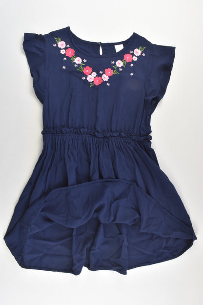 Target Size 10 Viscose Dress with Floral Embroidery