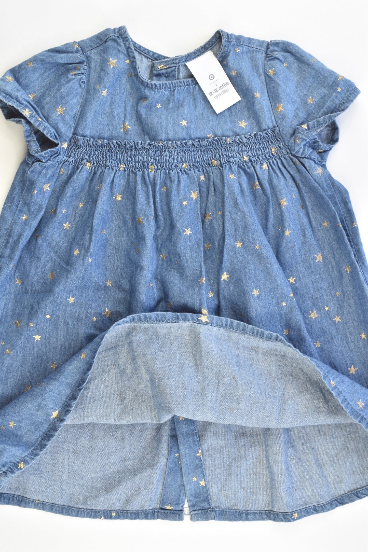 Target Size 12-18 months Soft Denim Dress