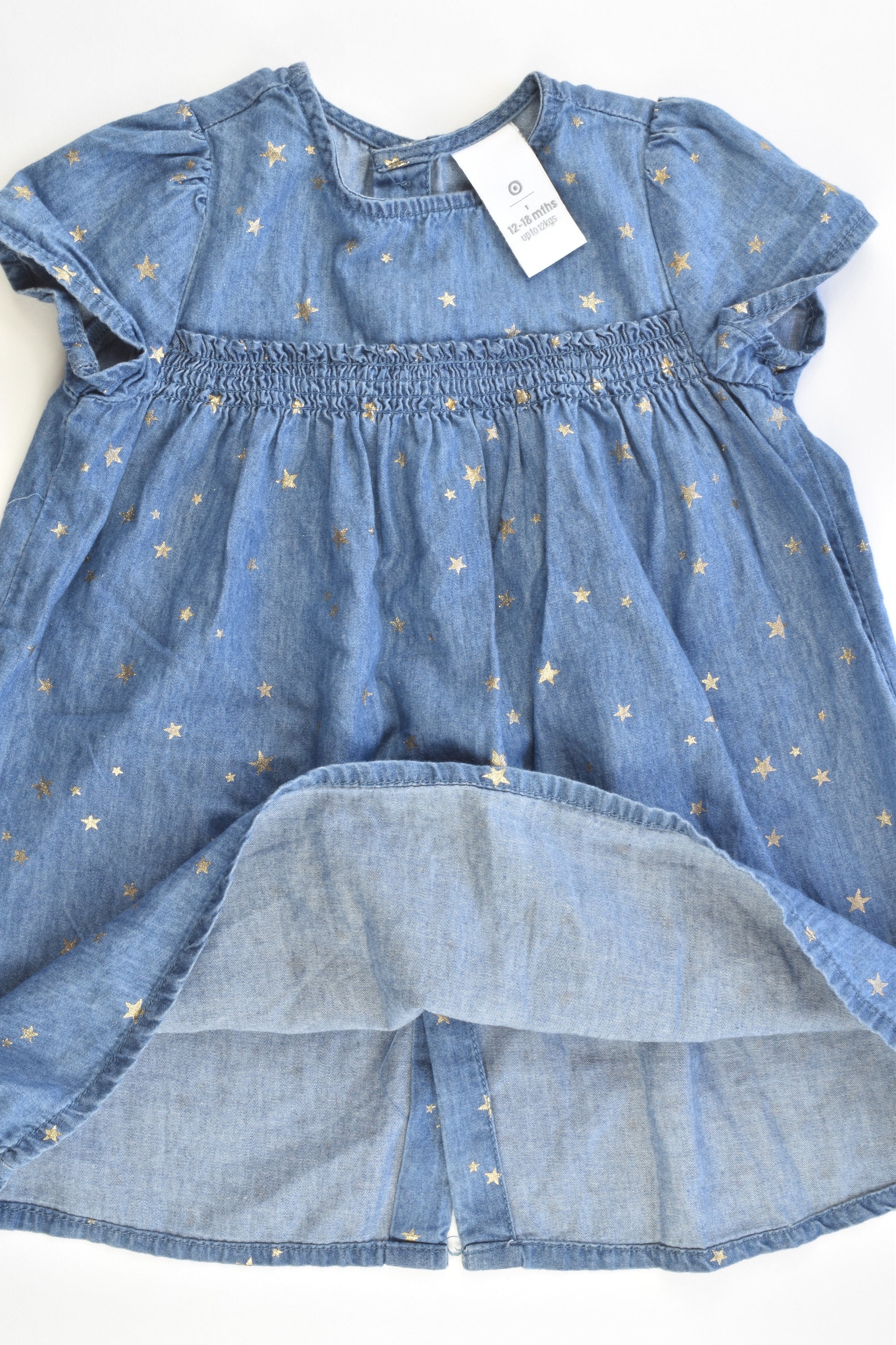 Target Size 12-18 months Soft Denim Dress