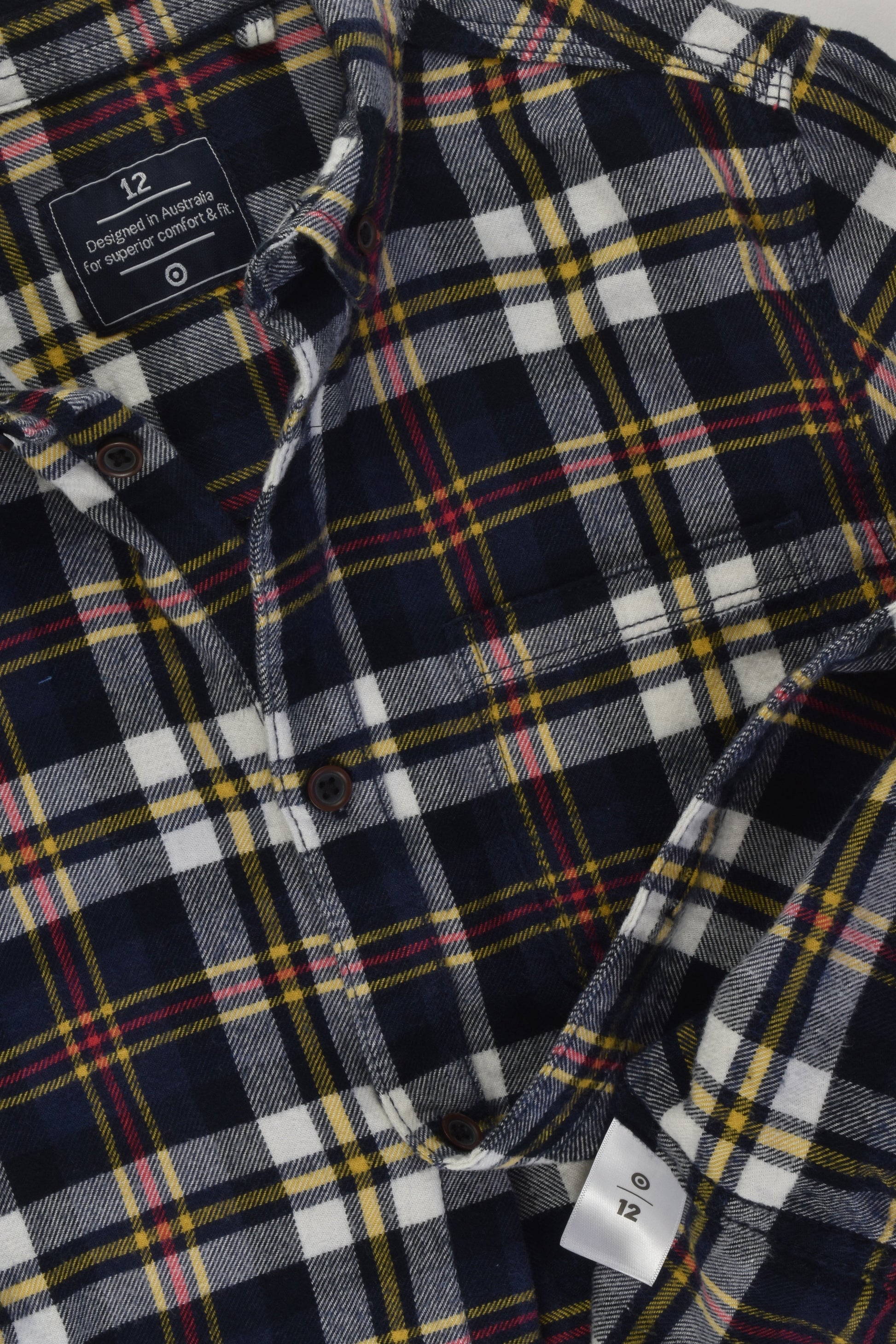 Target Size 12 Flannel Shirt