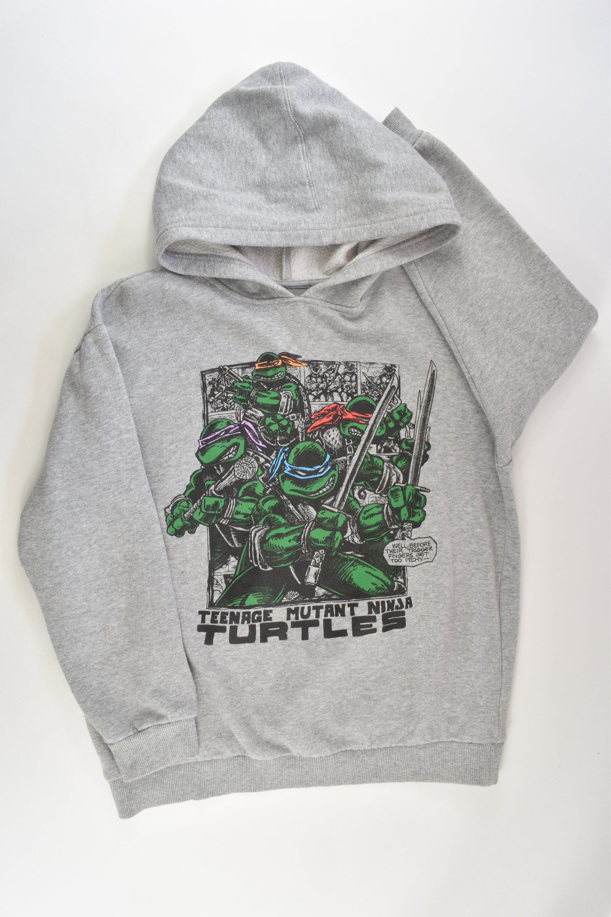 Target Size 12 Ninja Turtles Hooded Jumper