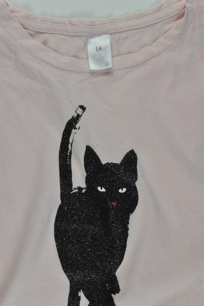 Target Size 14 Cat T-shirt